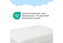 Dailydream Topper Ersatzbezug Pure mit 3-seitigem Reißverschluss Bild 4
