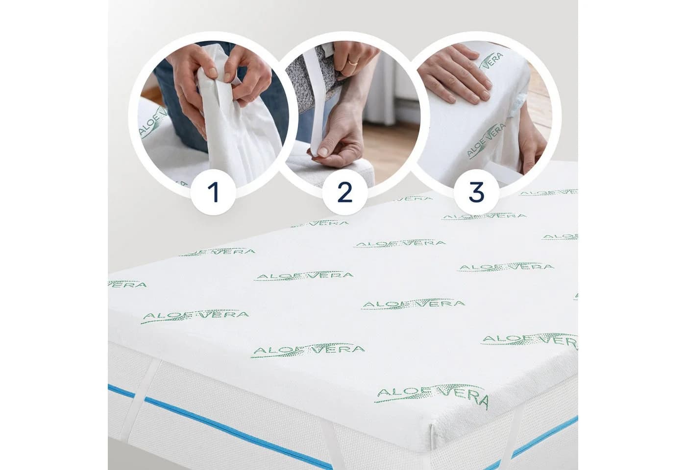 Dailydream Topper Edition Aloe Vera Druckentlastend Allergikerfreundlich - Bild 5