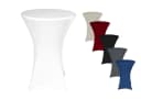 TexDeko Stehtischhusse Stretch Weiß Polyester Bild 2