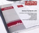 Libusch® Damast-Tischdecke Leila Weiß Jacquardgewebe Bild 3