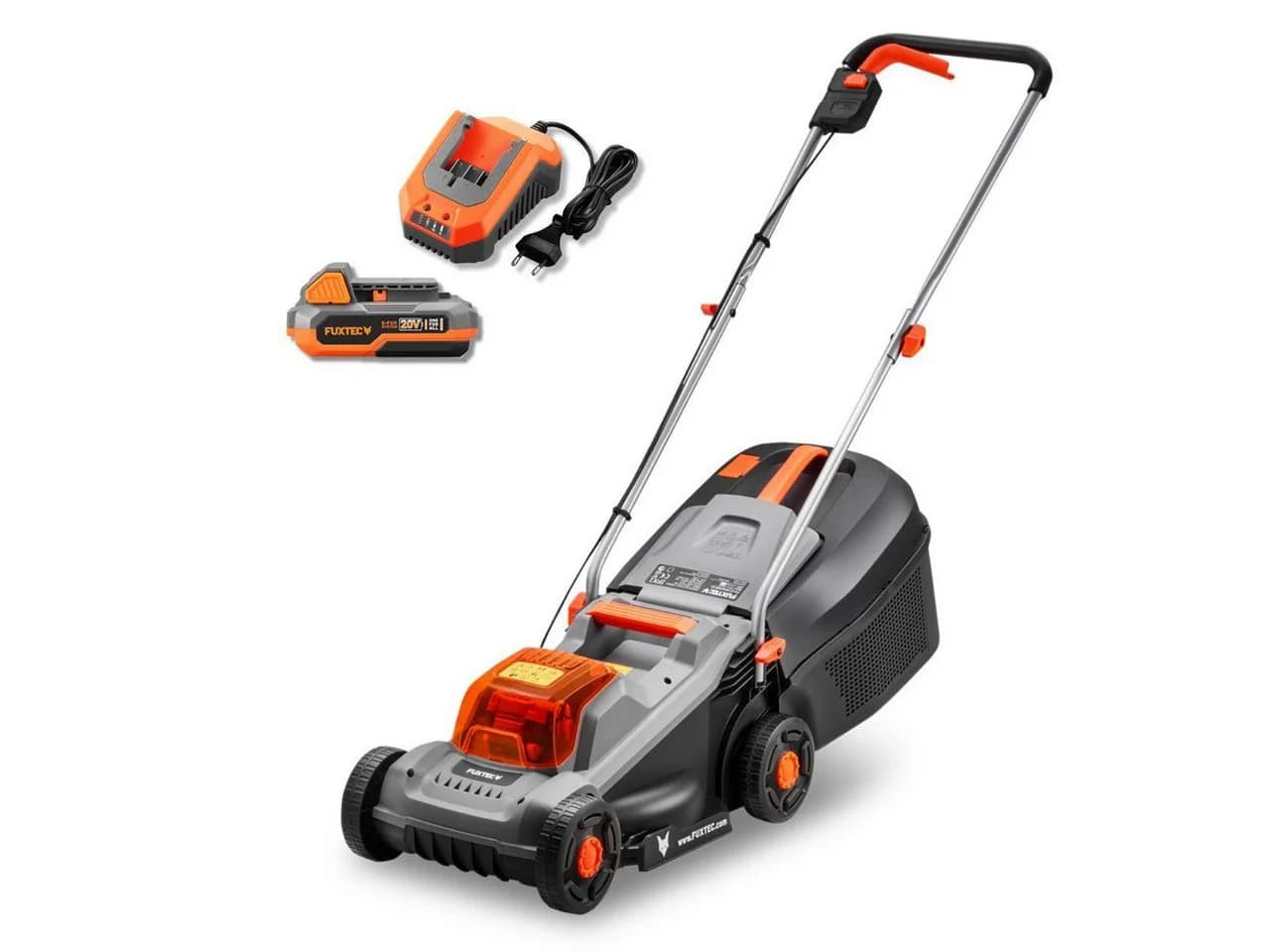 FUXTEC Akkurasenmäher 20V 30cm Schnittbreite 30L Fangkorb - Bild 2