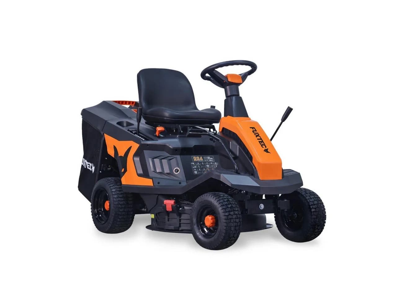 FUXTEC Rasentraktor FX-RMR66 Benzin Aufsitzmäher Schwarz - Bild 2