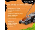 FUXTEC Akkurasenmäher FX-E2RM43PROSET 43 cm Schnittbreite 40V Bild 4
