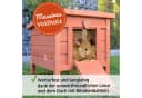Zooprinz Nagerhaus Mini Hasenhaus mit Klappdach Kiefernholz Bild 1
