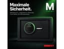 Onbest Möbeltresor mit Fingerabdruck-Sensor und Stahlkonstruktion Bild 1