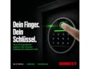 Onbest Möbeltresor mit Fingerabdruck-Sensor und Stahlkonstruktion Bild 3