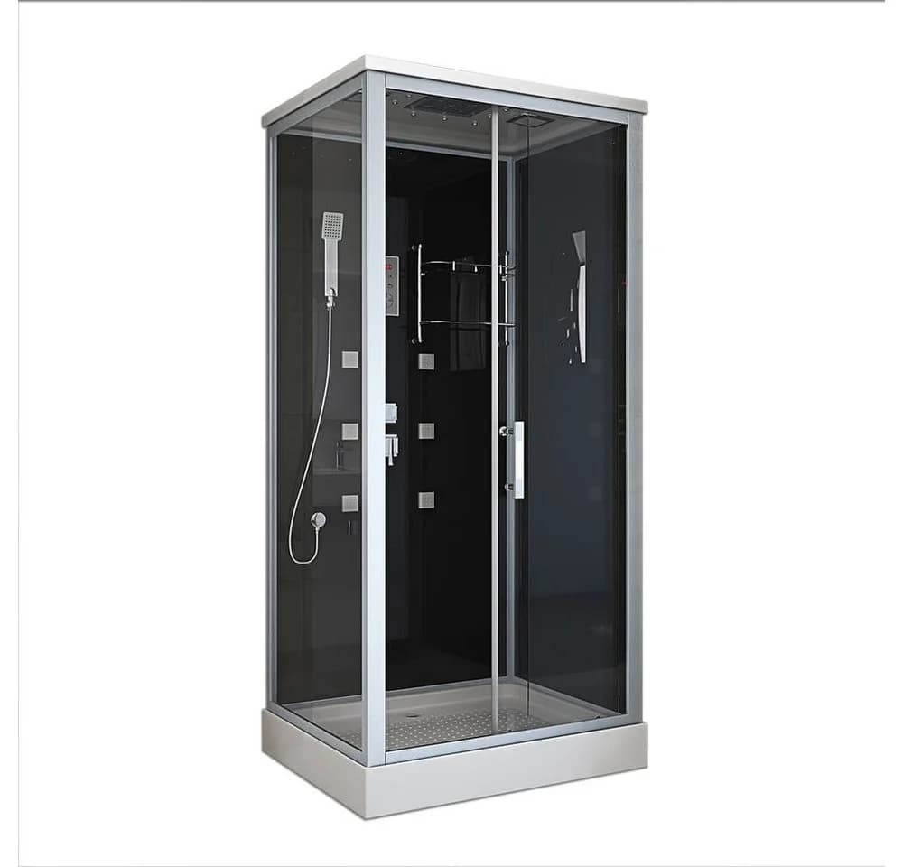 HOME DELUXE Eckdusche WAVE L mit Touchscreen und Soft-Close - Bild 3