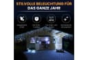 Gartenpirat LED-Eisregen Lichterkette mit Timer IP44 Bild 1
