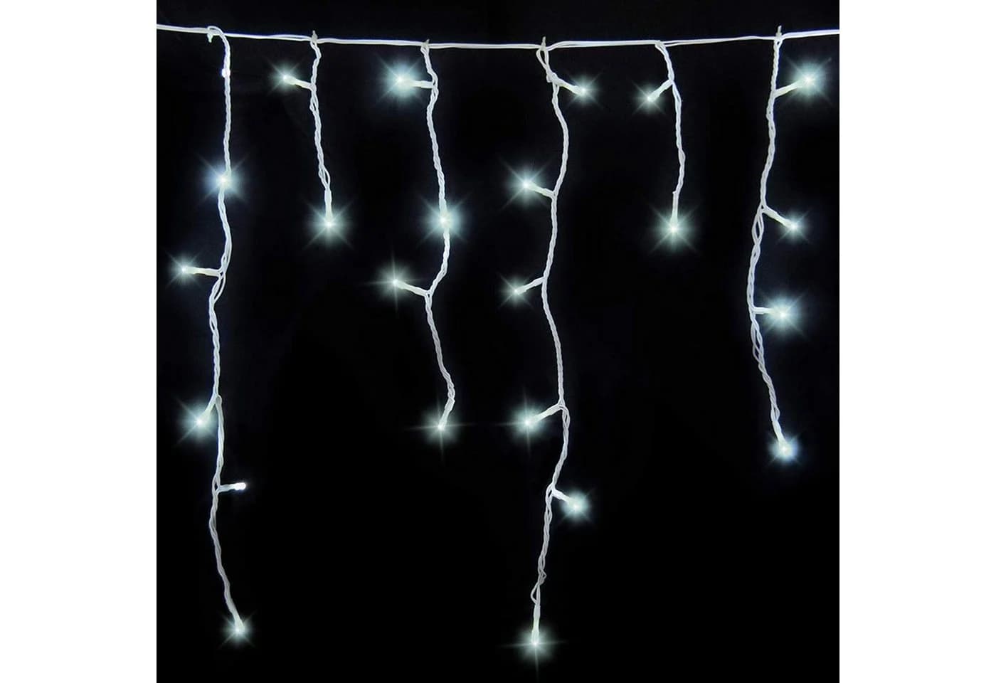 Gartenpirat LED-Eisregen Lichterkette mit Timer IP44 - Bild 2
