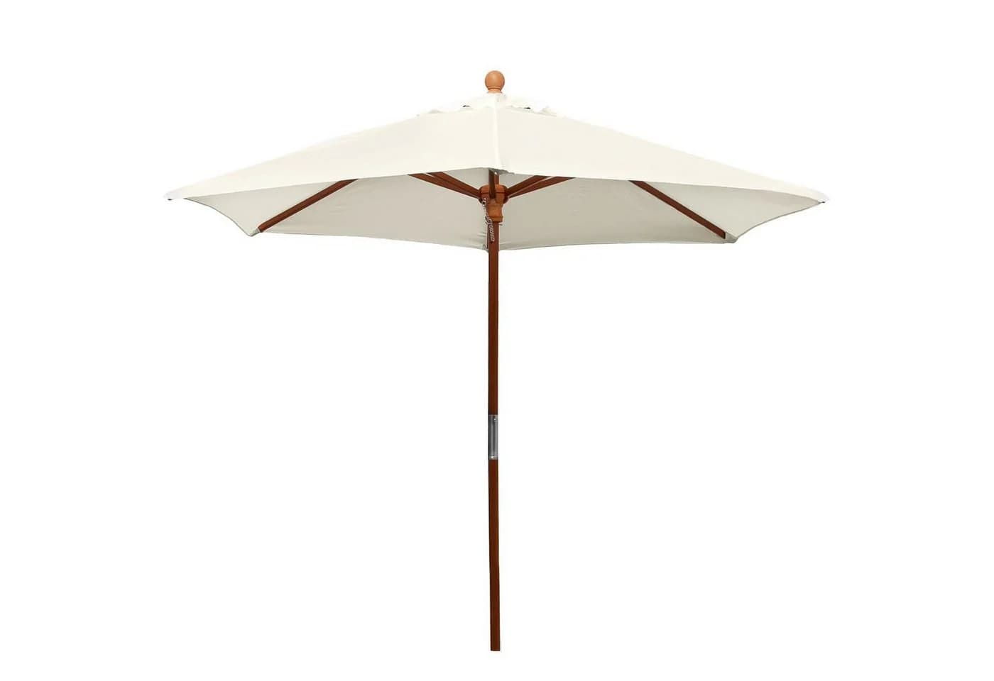 anndora Sonnenschirm 2,1m rund mit Winddach Polyester - Bild 2