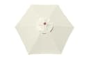anndora Sonnenschirm 2,1m rund mit Winddach Polyester Bild 3