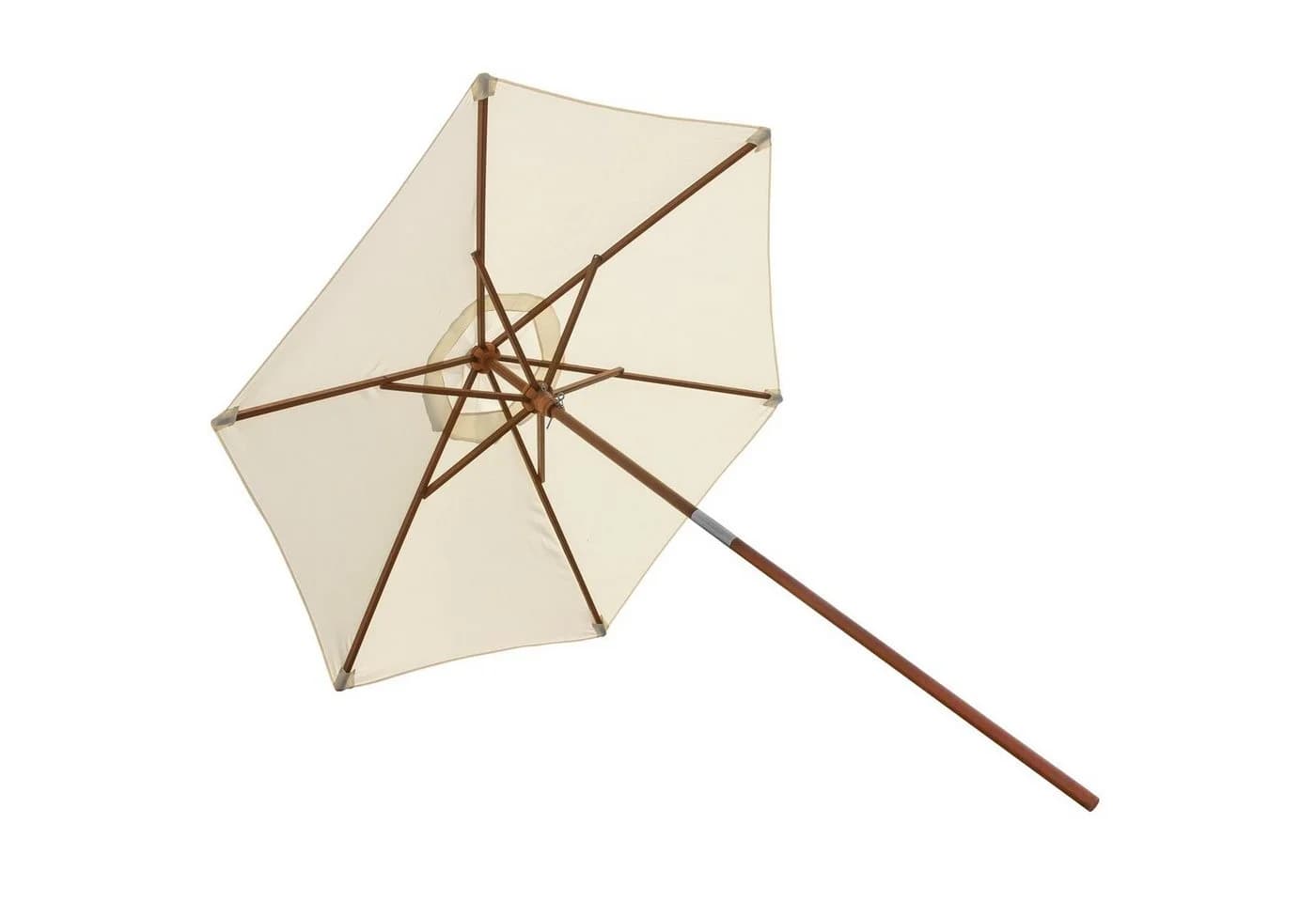 anndora Sonnenschirm 2,1m rund mit Winddach Polyester - Bild 4