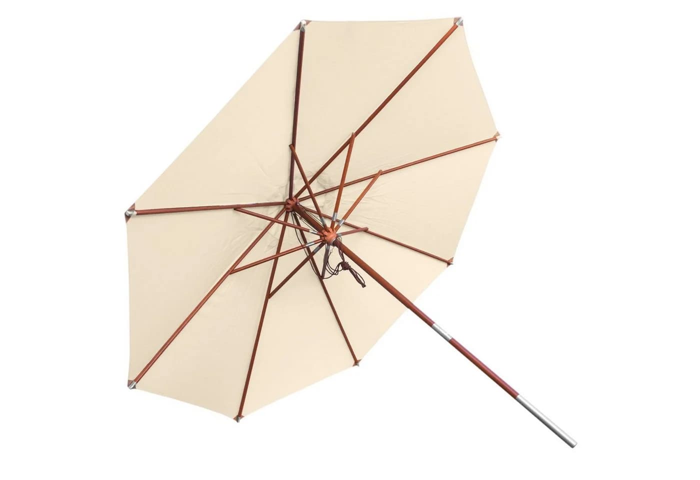 anndora-sonnenschirm Sonnenschirm 3 Meter Rund Gartenschirm Höhe Verstellbar