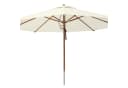 anndora Sonnenschirm 4m rund Marktschirm wasserabweisend beige Bild 2