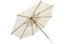 anndora Sonnenschirm 4m rund Marktschirm wasserabweisend beige Bild 5