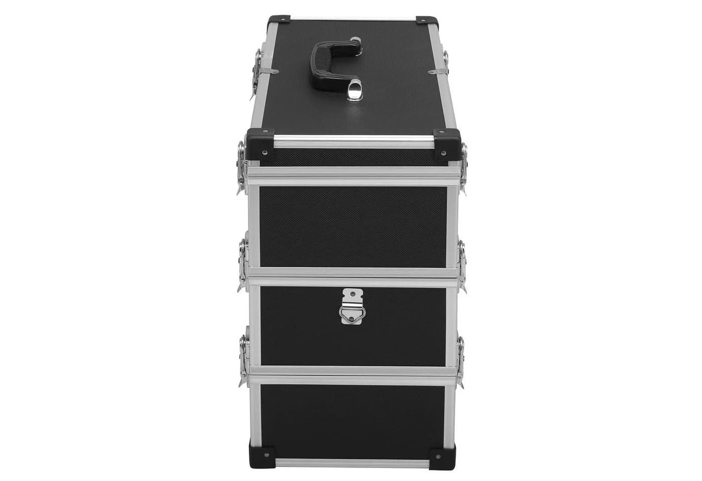 anndora Werkzeugkoffer Aluminium, 4 Standfüße, Schwarz - Bild 5