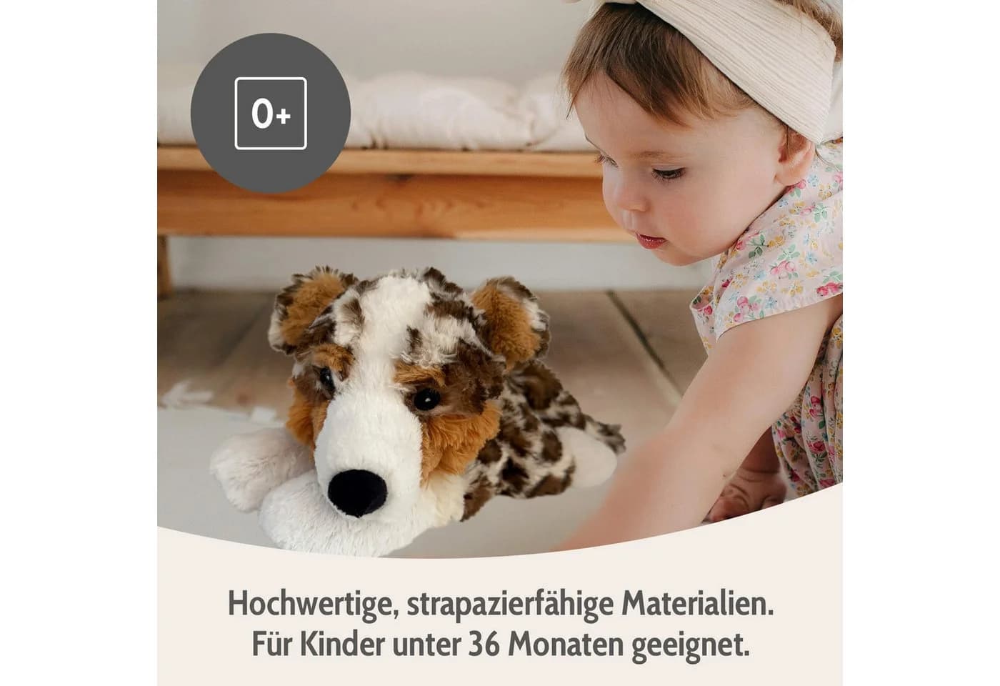 Habibi Plush Wärmekissen Australian Shepherd Plüschtier - Bild 3