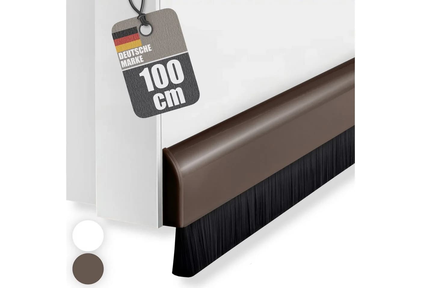 bonsport Türbodendichtung mit Bürste Aluminium Braun - Bild 2