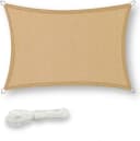 bonsport Sonnensegel Rechteck HDPE Sand Bild 2
