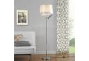 lux.pro Stehlampe Royality 1xE27 mit weißem Schirm und bunten Kunstkristallen Bild 3