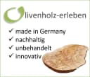 Olivenholz-erleben Kräuterschneidebrett mit Griff aus massivem Olivenholz Bild 4
