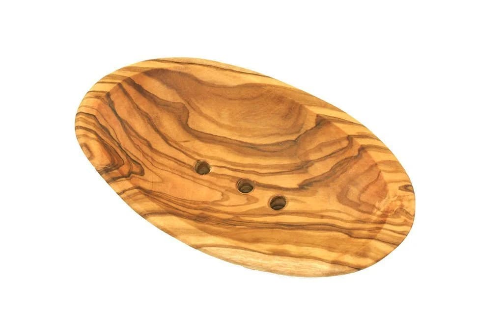 Olivenholz-erleben Seifenschale Oval aus Olivenholz - Bild 3