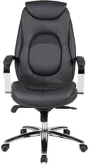 Chefsessel DUO COLLECTION Mattes XXL Grau Anthrazit Kunstleder Bild 1