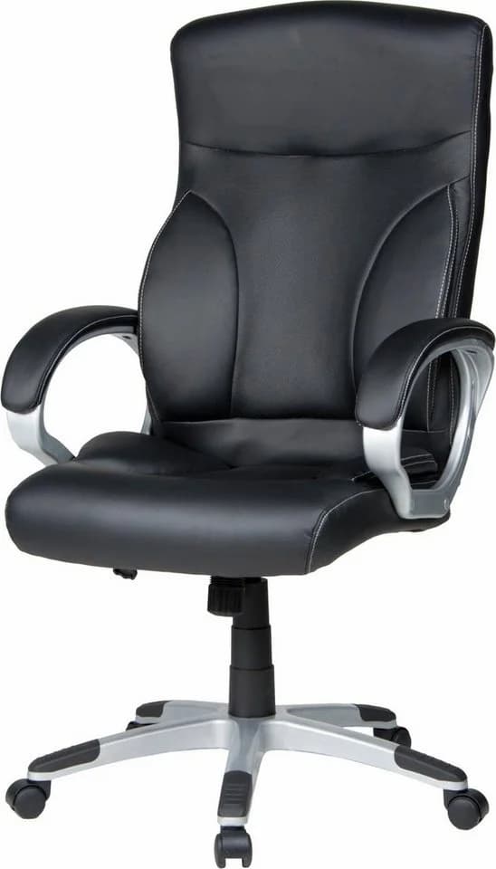 Bürostuhl DUO COLLECTION Cosimo XXL Schwarz mit Wippfunktion - Bild 2