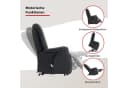 TV-Sessel DUO COLLECTION Messina XXL Schwarz mit Aufstehhilfe Bild 4