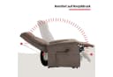 TV-Sessel DUO COLLECTION Aurora XXL Elektrisch Relaxbraun Bild 5