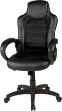 Chefsessel DUO COLLECTION Joris Schwarz Kunstleder Netzstoff Bild 3