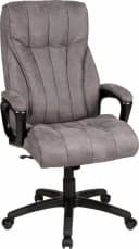 Chefsessel John XXL Grau Microfaser mit Wippfunktion Bild 2
