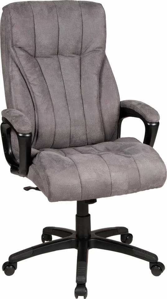 Chefsessel John XXL Grau Microfaser mit Wippfunktion - Bild 2