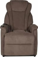 TV-Sessel Toronto XXL mit Aufstehhilfe & Relaxfunktion, Braun Microfaser Bild 1