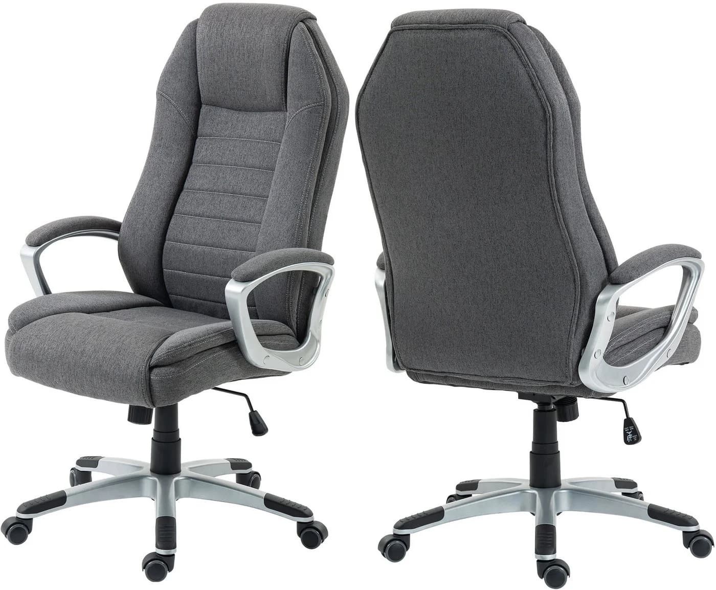 Chefsessel DUO COLLECTION Dirk Dunkelgrau Ergonomischer Bürostuhl mit Federkern - Bild 2
