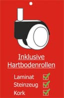 Chefsessel DUO COLLECTION Maik XXL Schwarz-Rot Kunstleder Bild 5