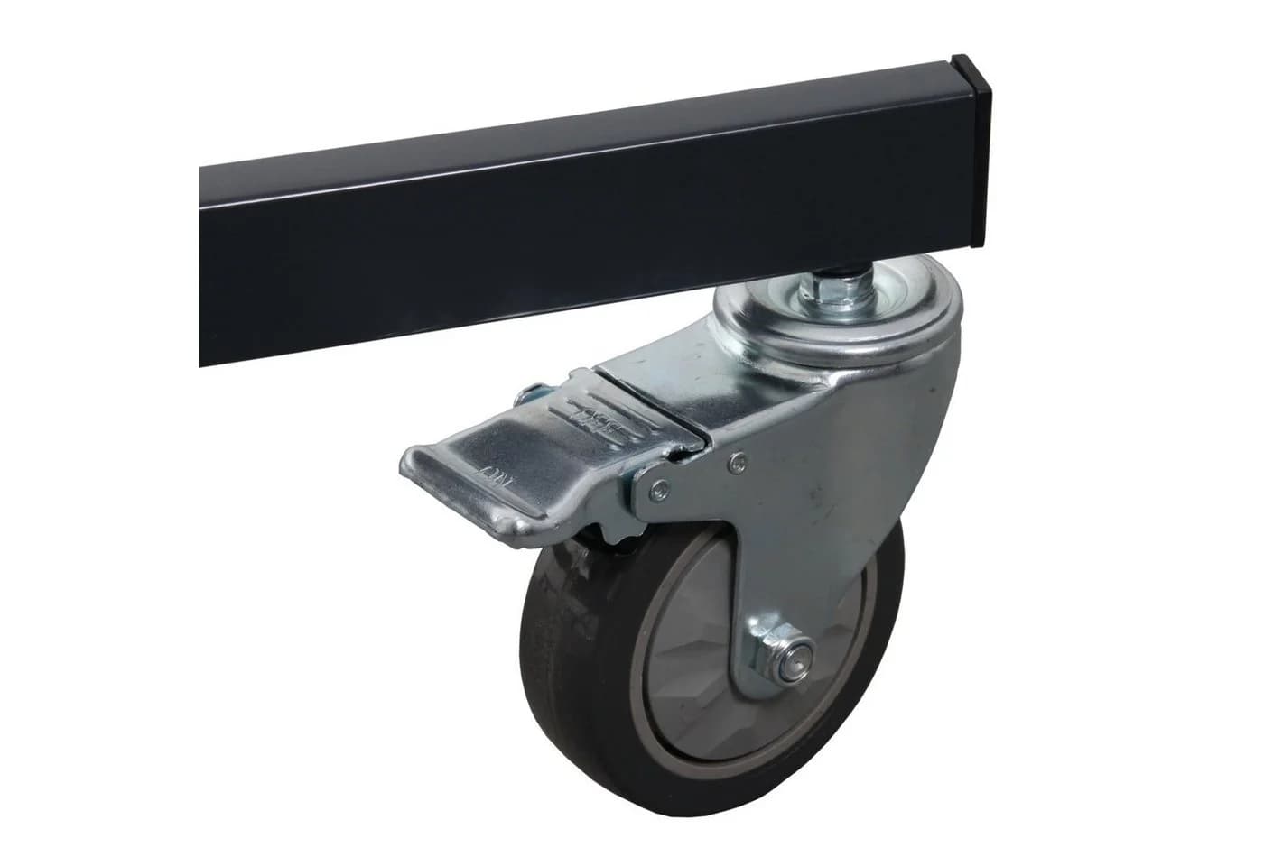 GERSO Kleiderständer Ringständer 80 cm Durchmesser mit Rollen höhenverstellbar - Bild 4