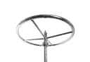 GERSO Kleiderständer Ringständer 80 cm Durchmesser mit Rollen höhenverstellbar Bild 5