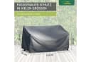 mehr Garten Premium Gartenbank-Schutzhülle Wasserdicht UV-Schutz Bild 2