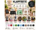 HH-Haushalt Klapptritt 27 cm Grau Faltbar bis 150 kg Bild 5