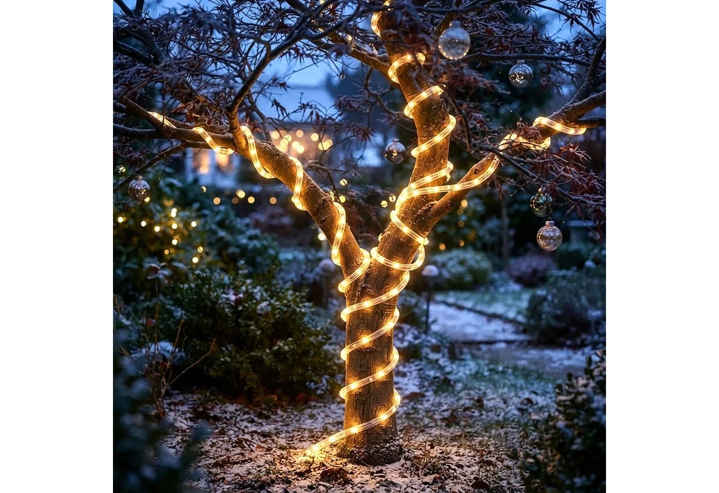 Spetebo LED-Lichterschlauch 12m Warmweiß 288 LEDs - Bild 5