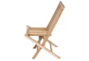 Spetebo Teak Klappstuhl Gartenstuhl natur Bild 1