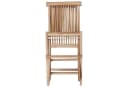 Spetebo Teak Klappstuhl Gartenstuhl natur Bild 3
