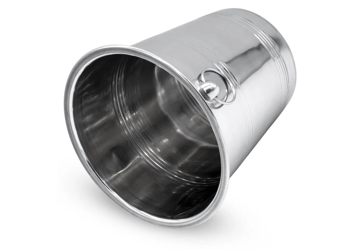 Spetebo Sektkühler Edelstahl Silber 20 cm - Bild 5