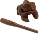 Logoplay Holzspiele Klangfrosch Gr. 5 14 cm Klangtier aus Holz Bild 1