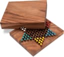 Logoplay Holzspiele Halma Gr. S Gesellschaftsspiel aus Holz 2-6 Spieler Bild 4