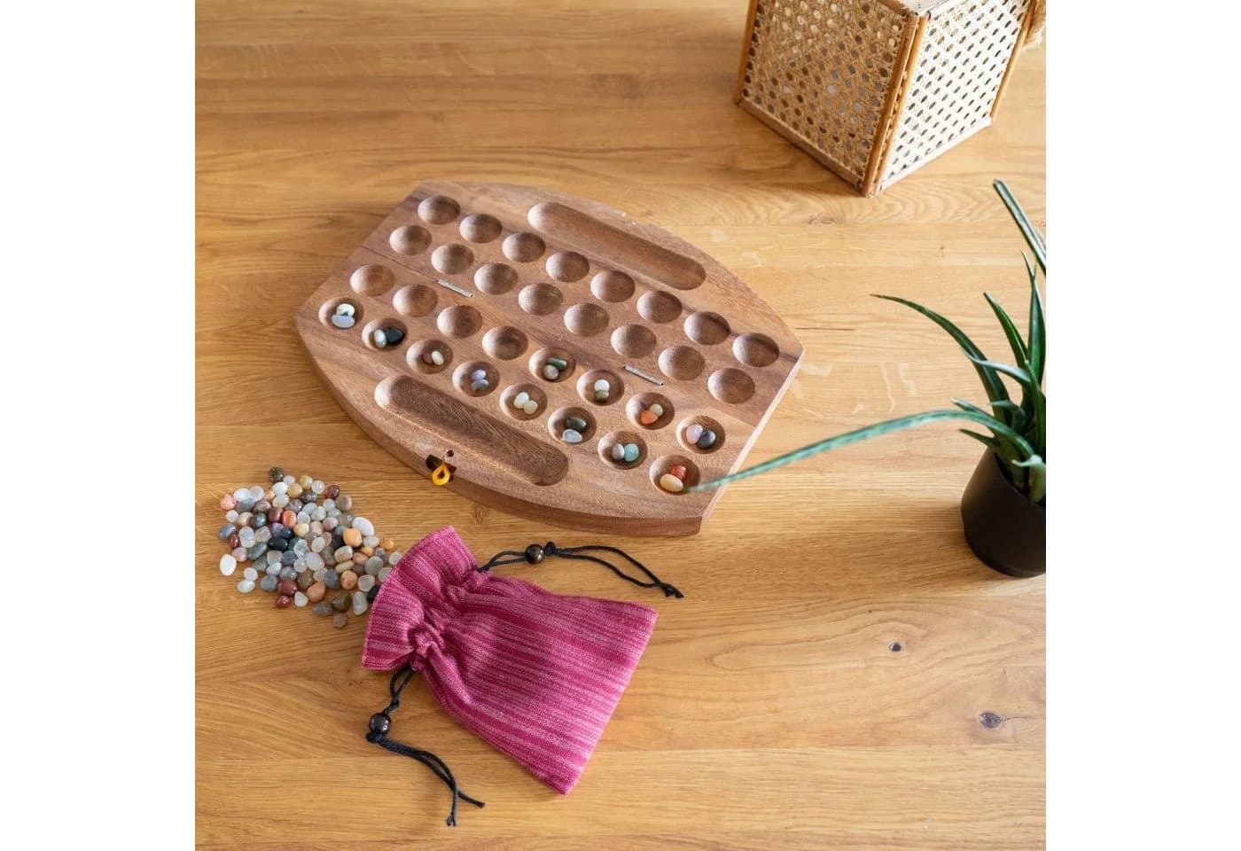 Logoplay Bao L Strategiespiel Samena-Holz 75 Edelsteine - Bild 4