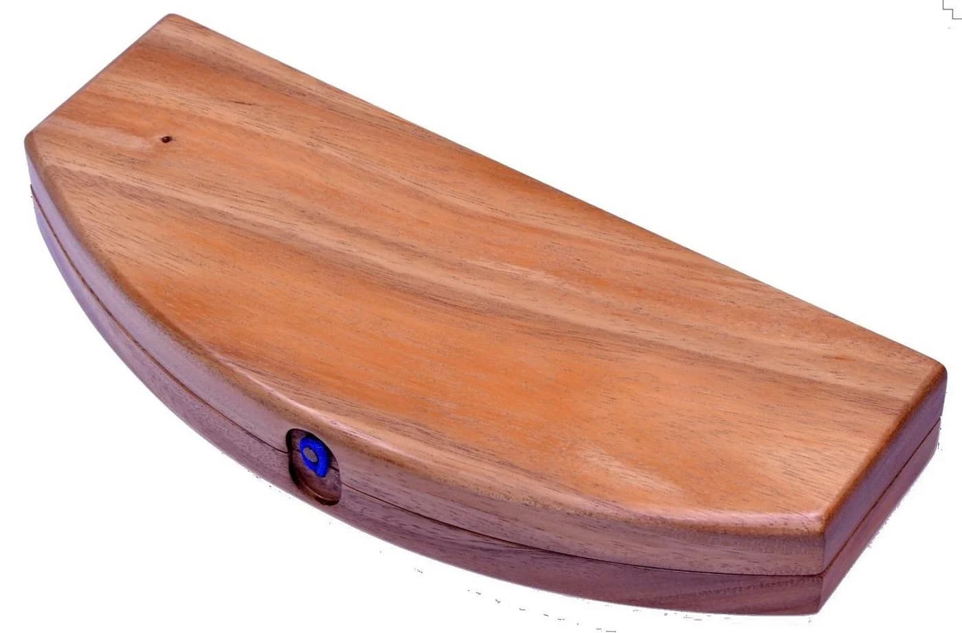 Logoplay Bao Spiel Gr. S oval - Strategiespiel aus Holz mit Edelsteinen
