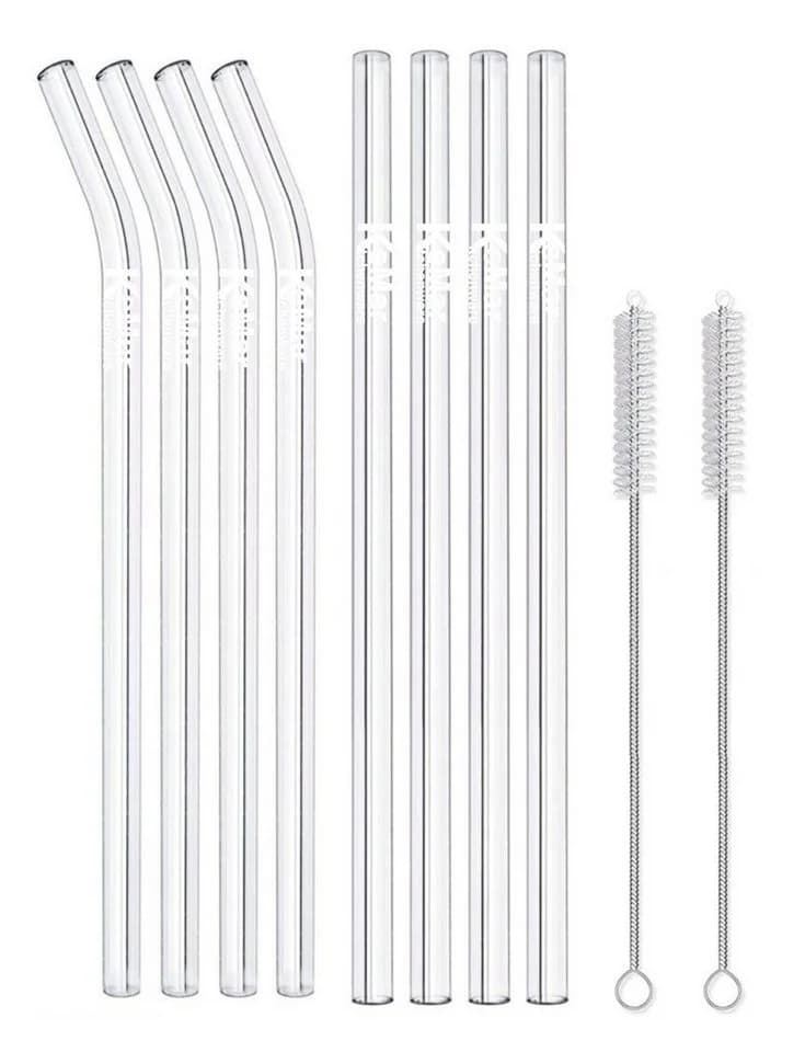KeMar Kitchenware Trinkhalme aus Borosilikatglas 8-tlg. - Bild 2