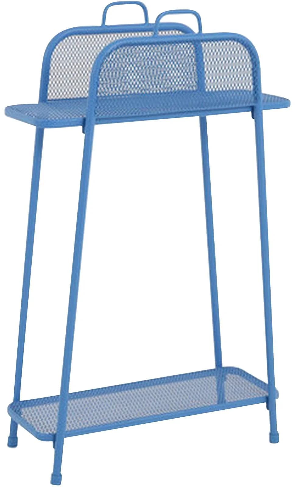 GARDEN PLEASURE Regal Shelfo Blau Metall